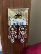 Imported (USA) | Red Orange Fancy Earrings | Women Jewelry | New
