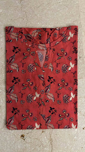 Red Printed Kurti ( SIZE: LARGE ) | Women Locally Made | Brand New