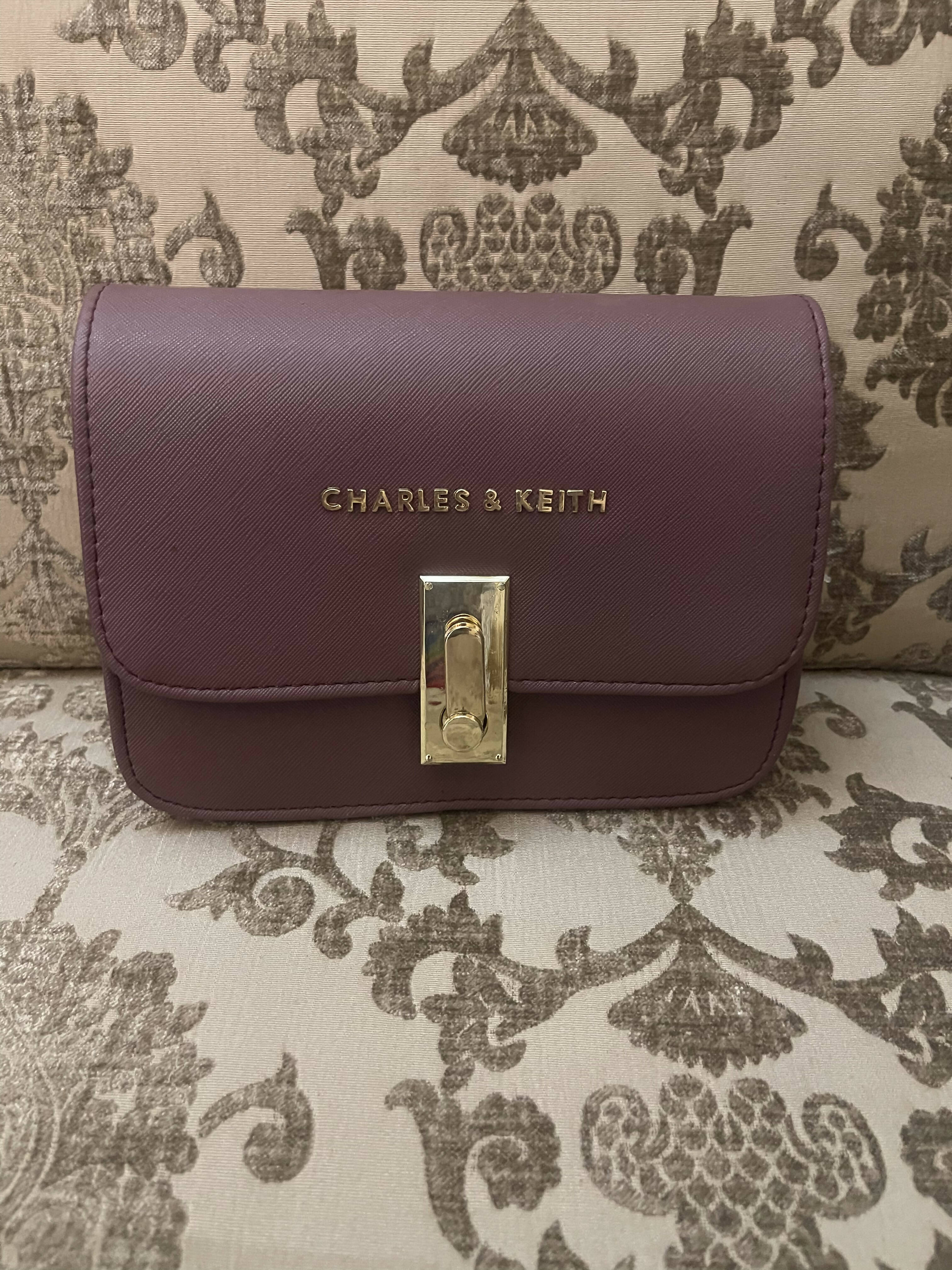 Charles and Keith | Purple Purse | Women Bags | Brand New with Tags
