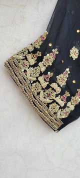 Black Embellished Suit | Women Locally Made Formals | Small | Worn Once