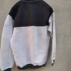 Black and grey Jersey (Size: L ) | Women Sweaters & Jackets | Preloved