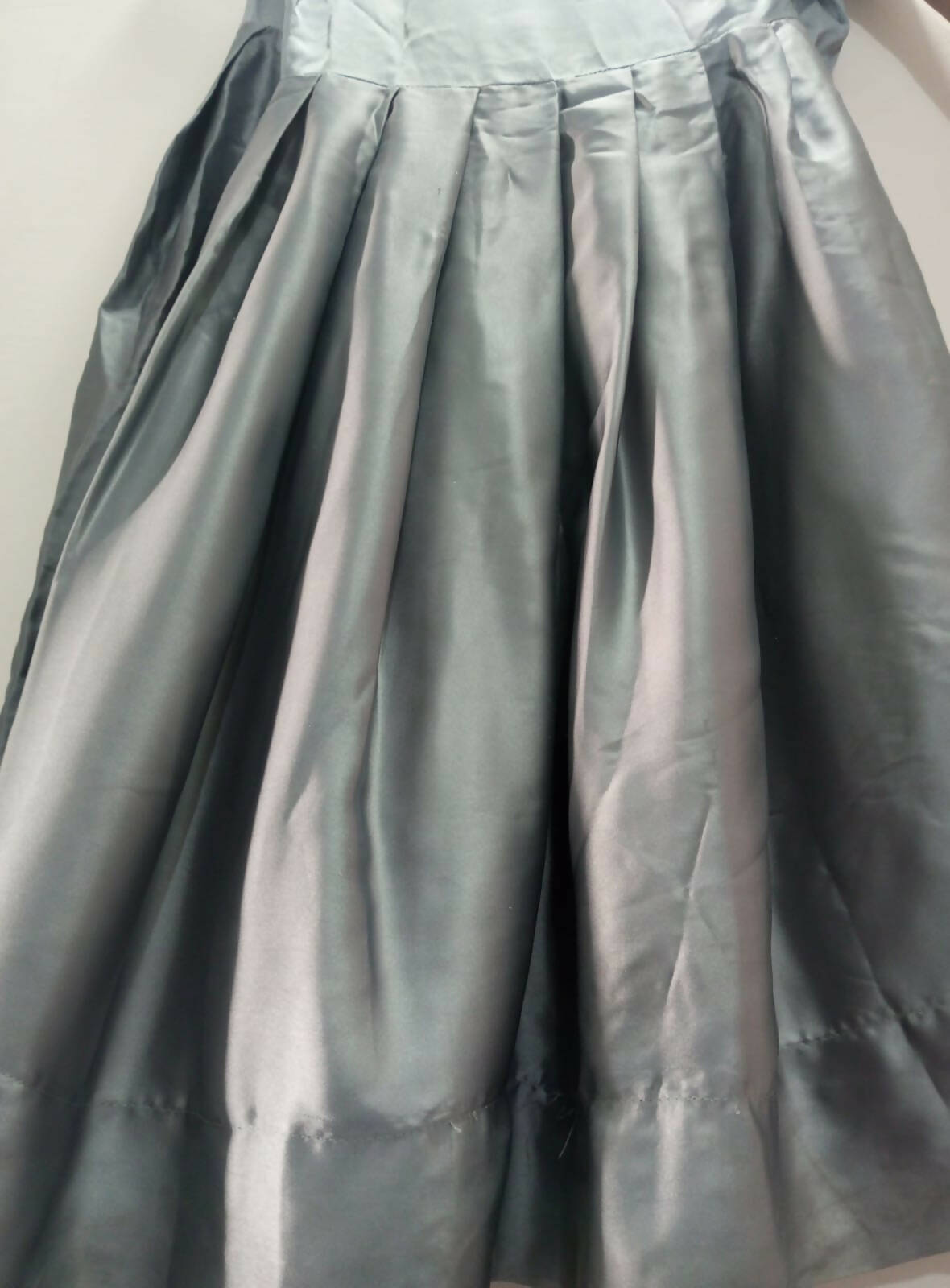 Gray Peplum With Gharara | Women Formals | Small | Worn Once