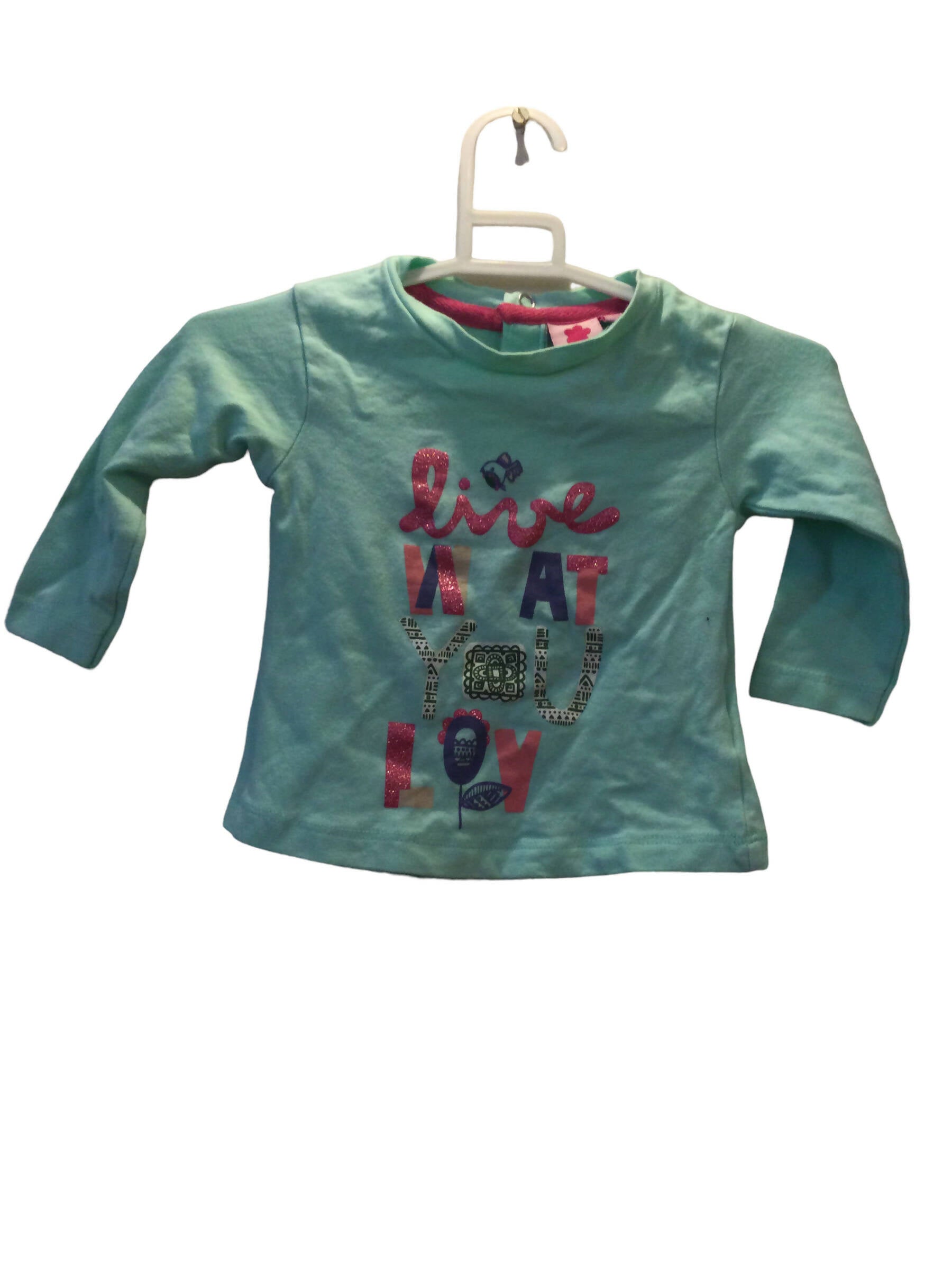 Juniors | Blue baby shop shirt (6-9 months) | Girls Tops & Shirts | Preloved