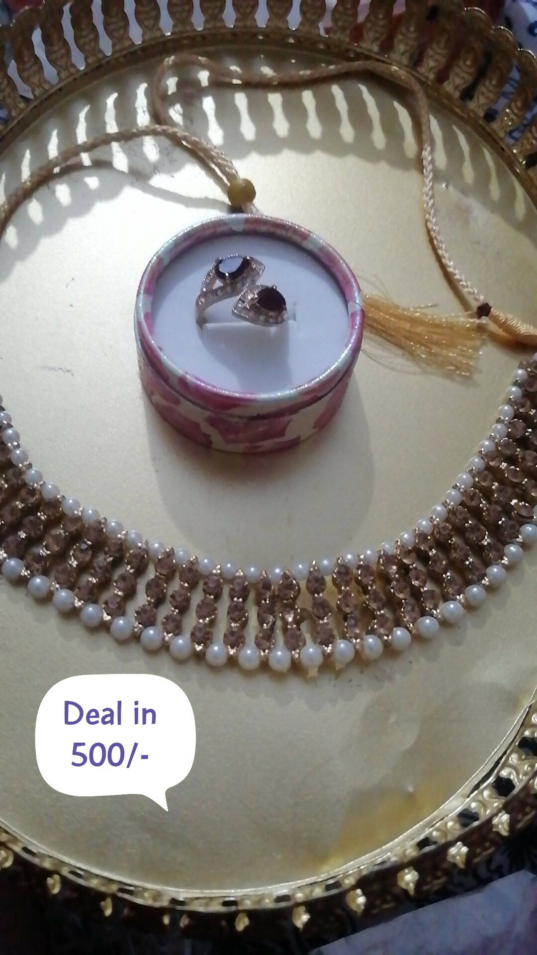 Fancy Choker and ring | Women Jewellery | Brand New