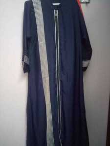 Blue Saudi Abaya (Size: M) | Women Accessories | New