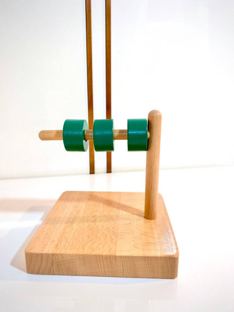 Horizontal Discs Dowel | Montessori Toys | Kids Toys & Baby Gear | Brand New