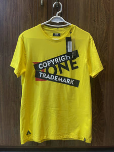 Yellow | Unisex Branded T Shirt | Size Large | Brand New