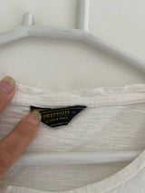 Jack and Jones | White Cotton T-Shirt | Men T-Shirts & Shirts | Medium | Preloved