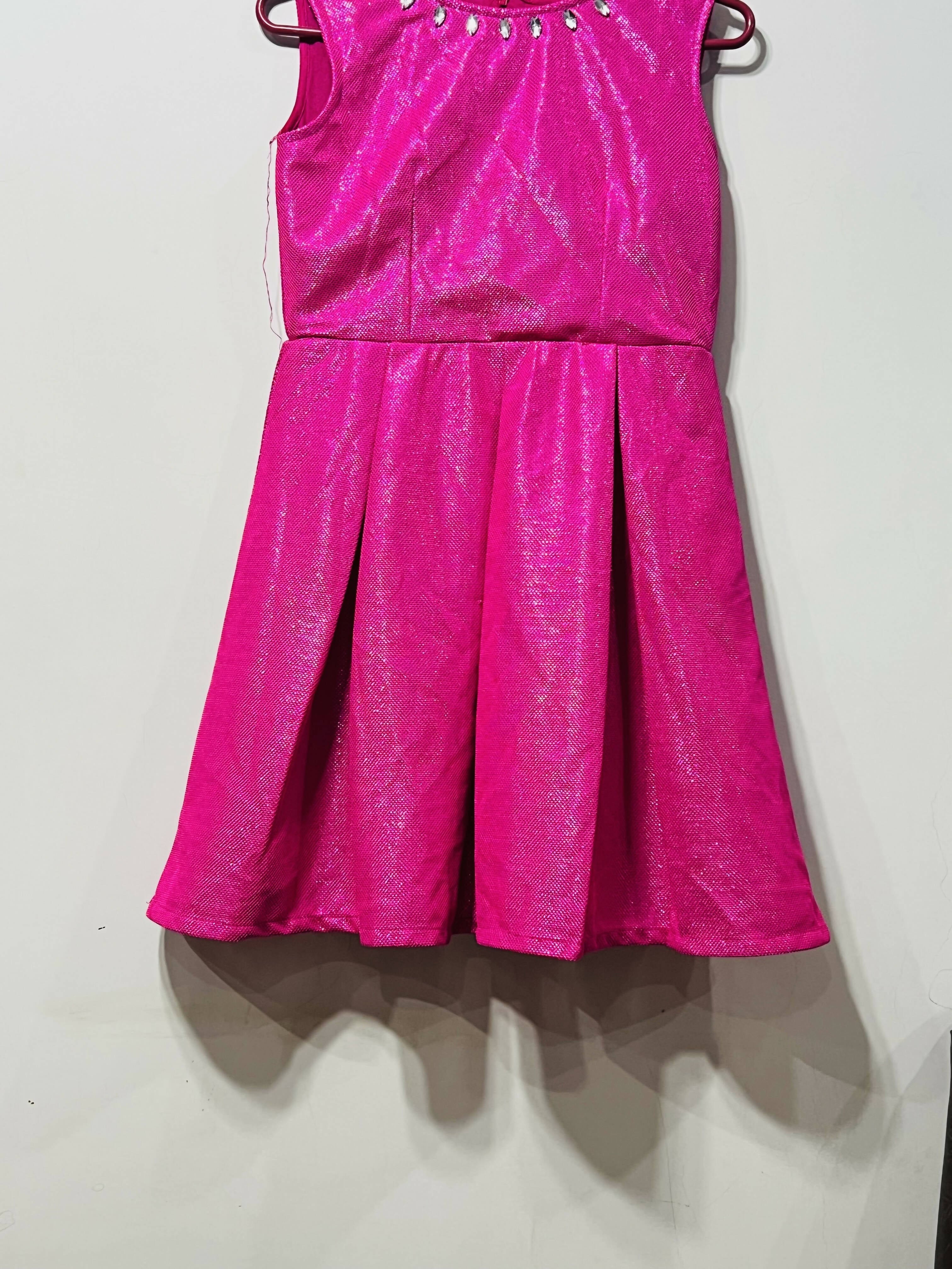 Essentia | Pink Girls Frock ( Size: 5 to 6 Years) | Girls Skirts & Dresses | Worn Once