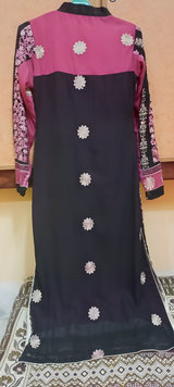 Fully Embroidered Suit | Women Locally Made Formals | X Small | Worn Once