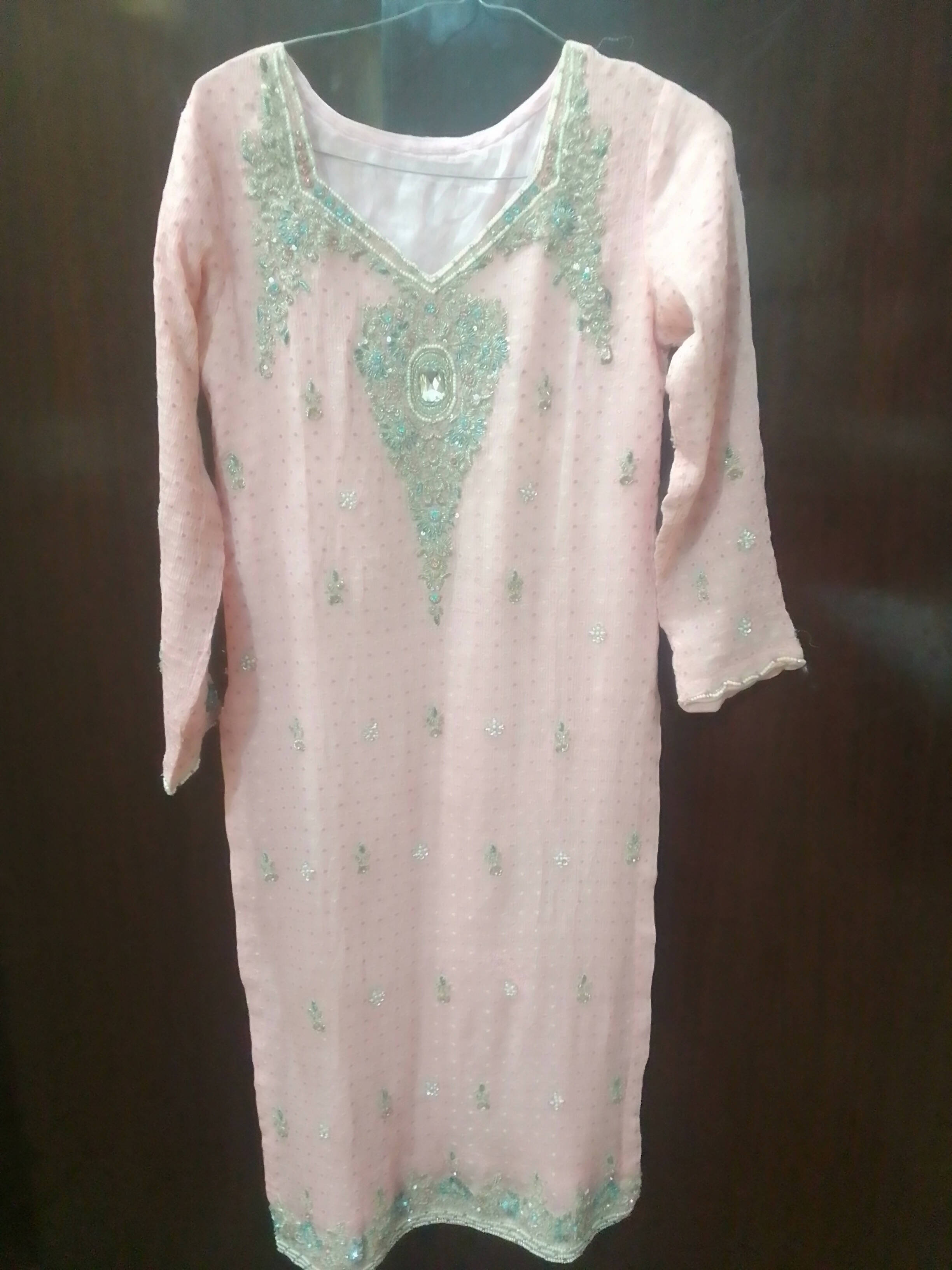 Baby Pink Formal Suit | Women Locally Made Formals | Small | Preloved