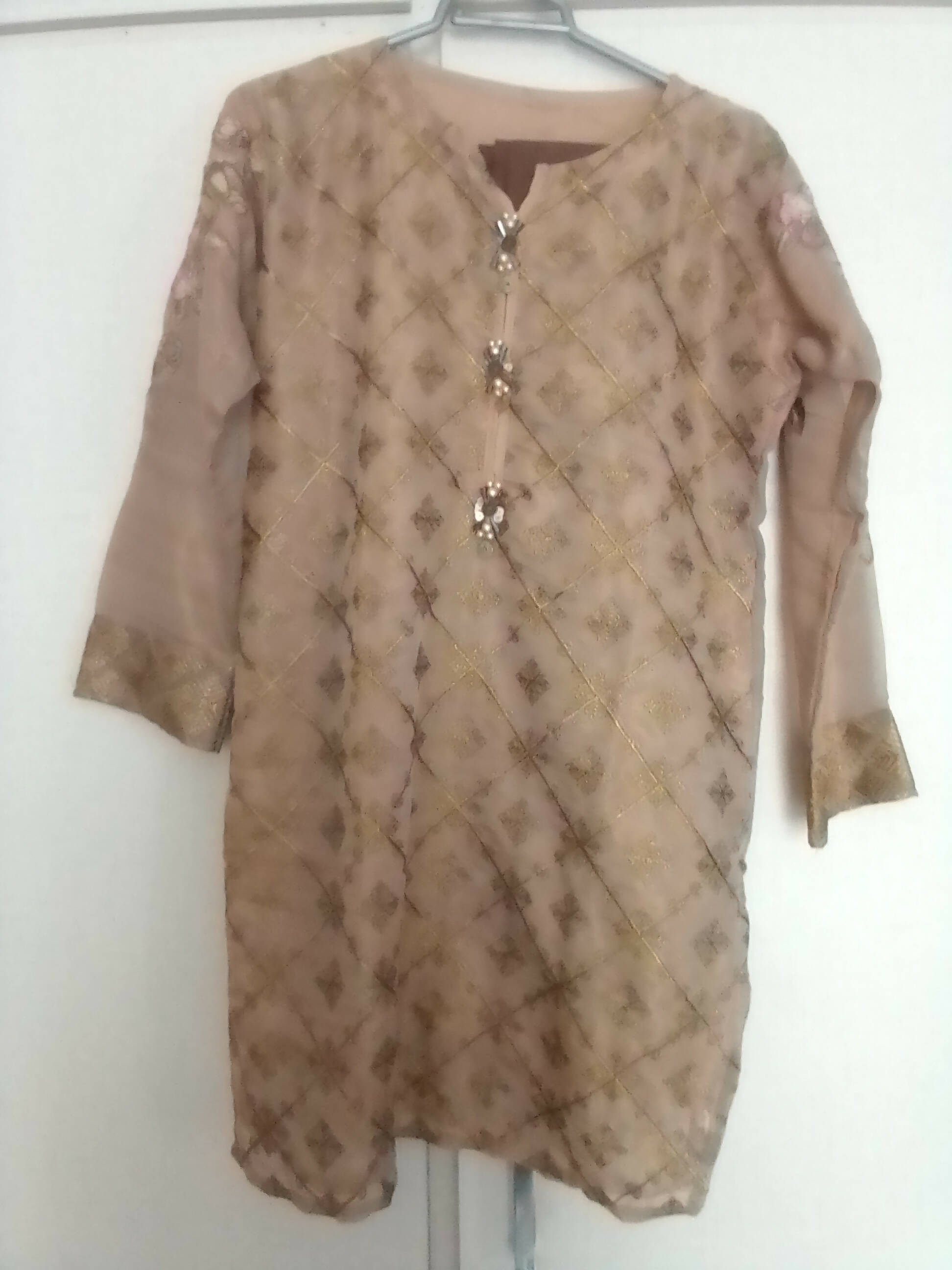 Beautiful Embroided embellished Kurta | Women Locally Made Kurta | Preloved