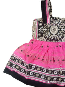 Pink Lawn Frock (Size: 2 to 5 months) | Baby Outfit Sets | New