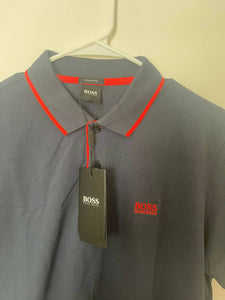 Boss | Blue Polo Shirt (Medium) Boss | Men T-Shirts & Shirts | Brand New