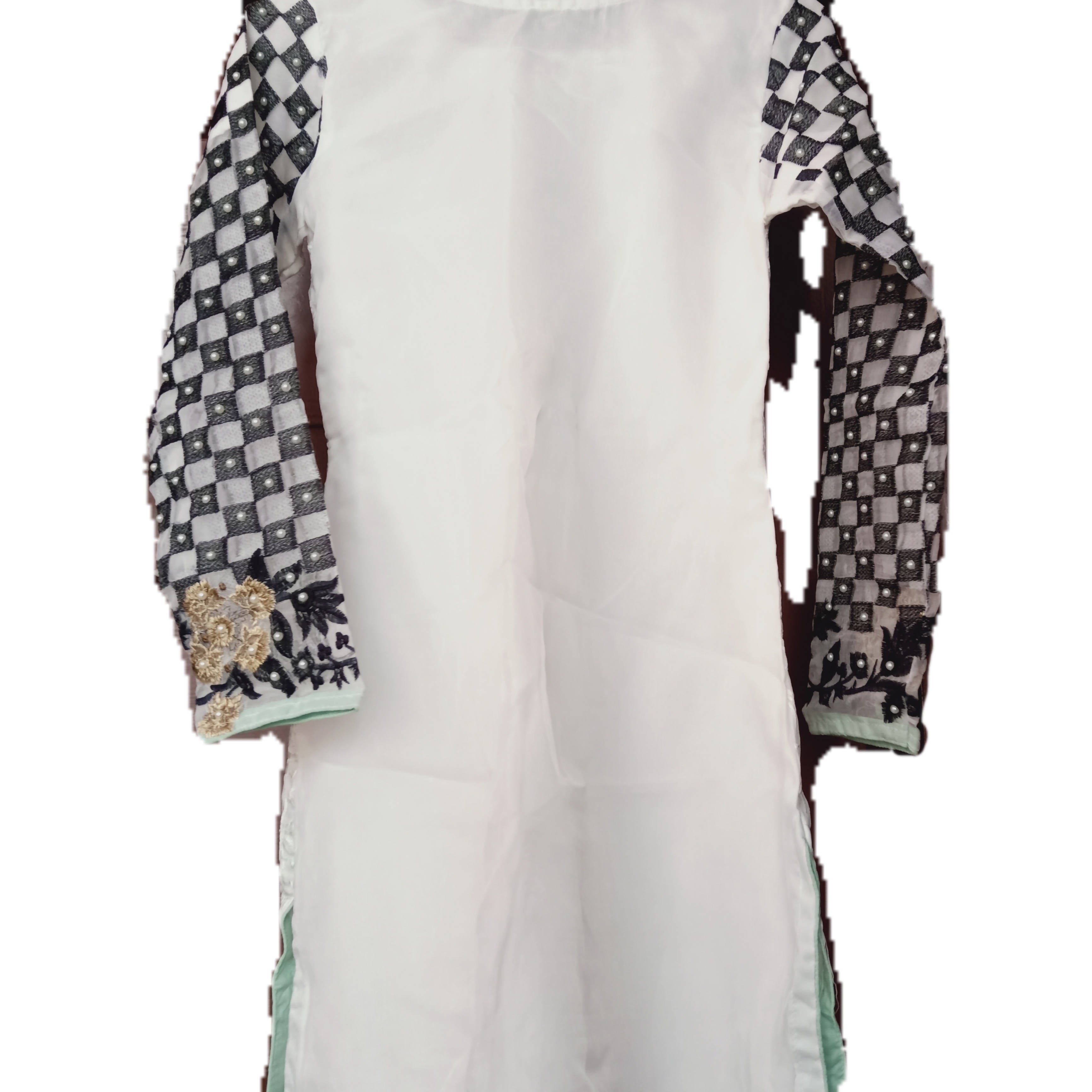 Formal white 3 piece stitch suit | Women Formals | Preloved