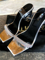 Walkeaze | Fancy Sliver Heels | Women Shoes | Size: 39 | Worn Once