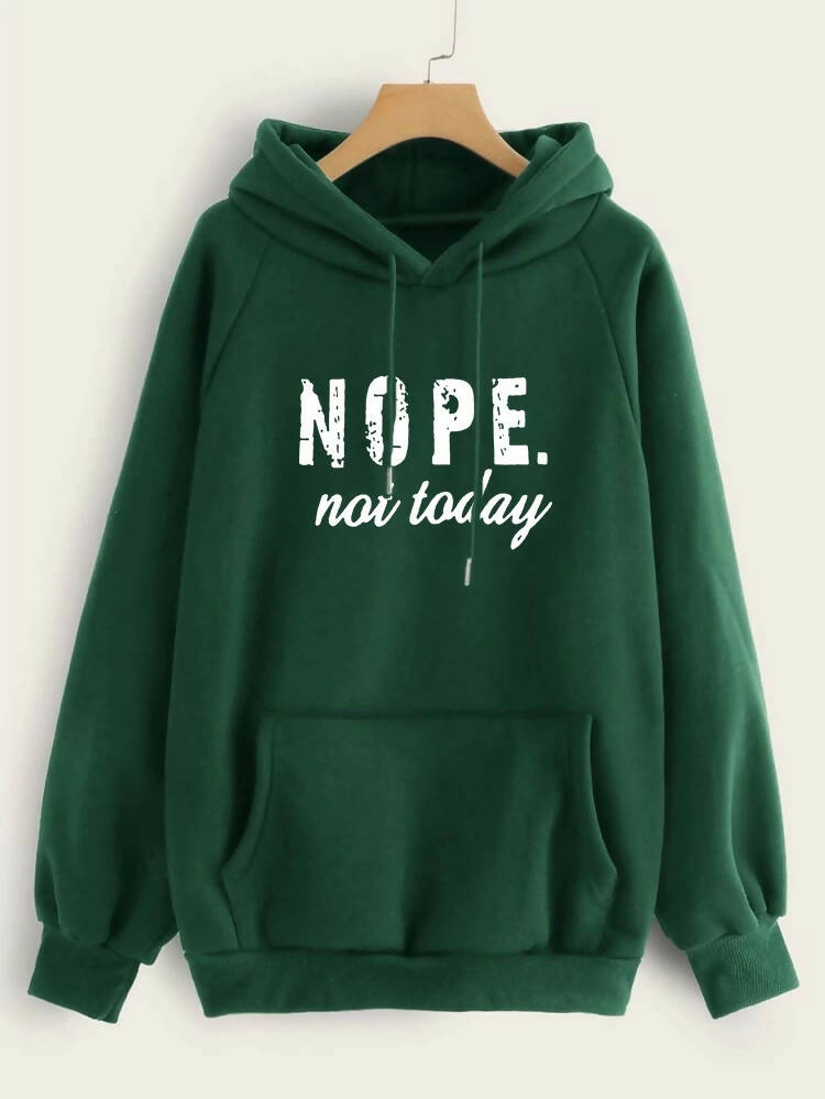 Fashion Holic | Nope Not Today Hoodie | Women Tops & Shirts | Sizes All | New