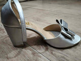 Metro | Silver Heels | Women Shoes | Size 7 | Worn Once