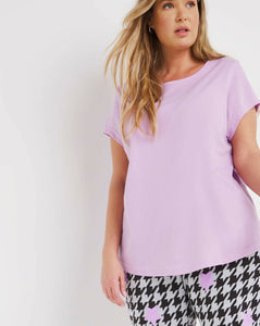 Zenith | Pretty Secrets Jersey Value Short Sleeve PJ Set | Women Longwear & Sleepwear | Small | New