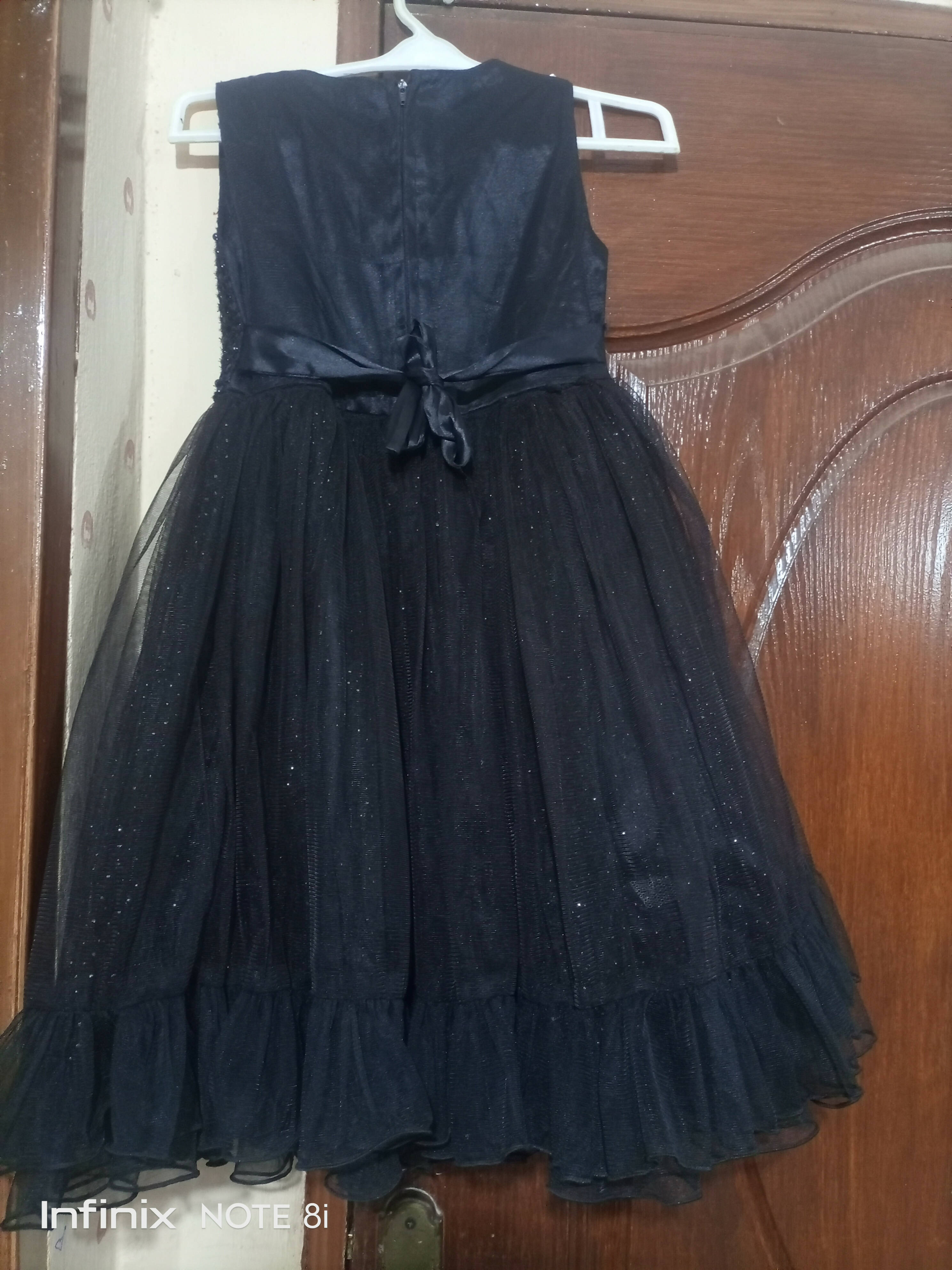 Black fairy frock | Size : 8 to 11 years | Girls skirts and Dresses | Worn Once.