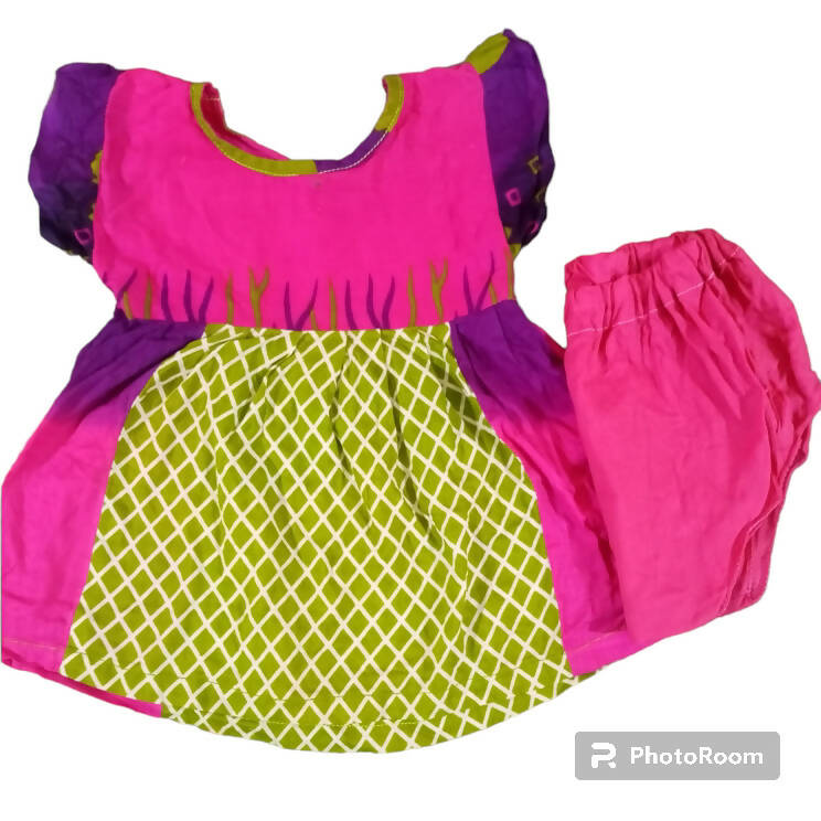 Pink lawn frock (Size: XS ) | Girls Skirt & Dresses | New