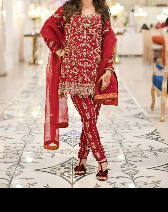 Beautiful Party Wear Suit | Women Locally Made Formals | X-Small | Worn Once