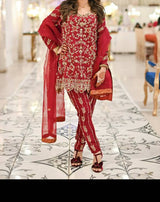 Beautiful Party Wear Suit | Women Locally Made Formals | X-Small | Worn Once