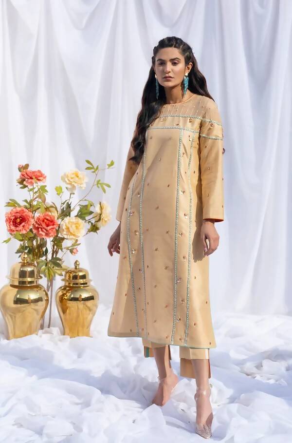 Marigold -VRT-008 | Women Branded Formals | All Sizes | Brand New with Tags