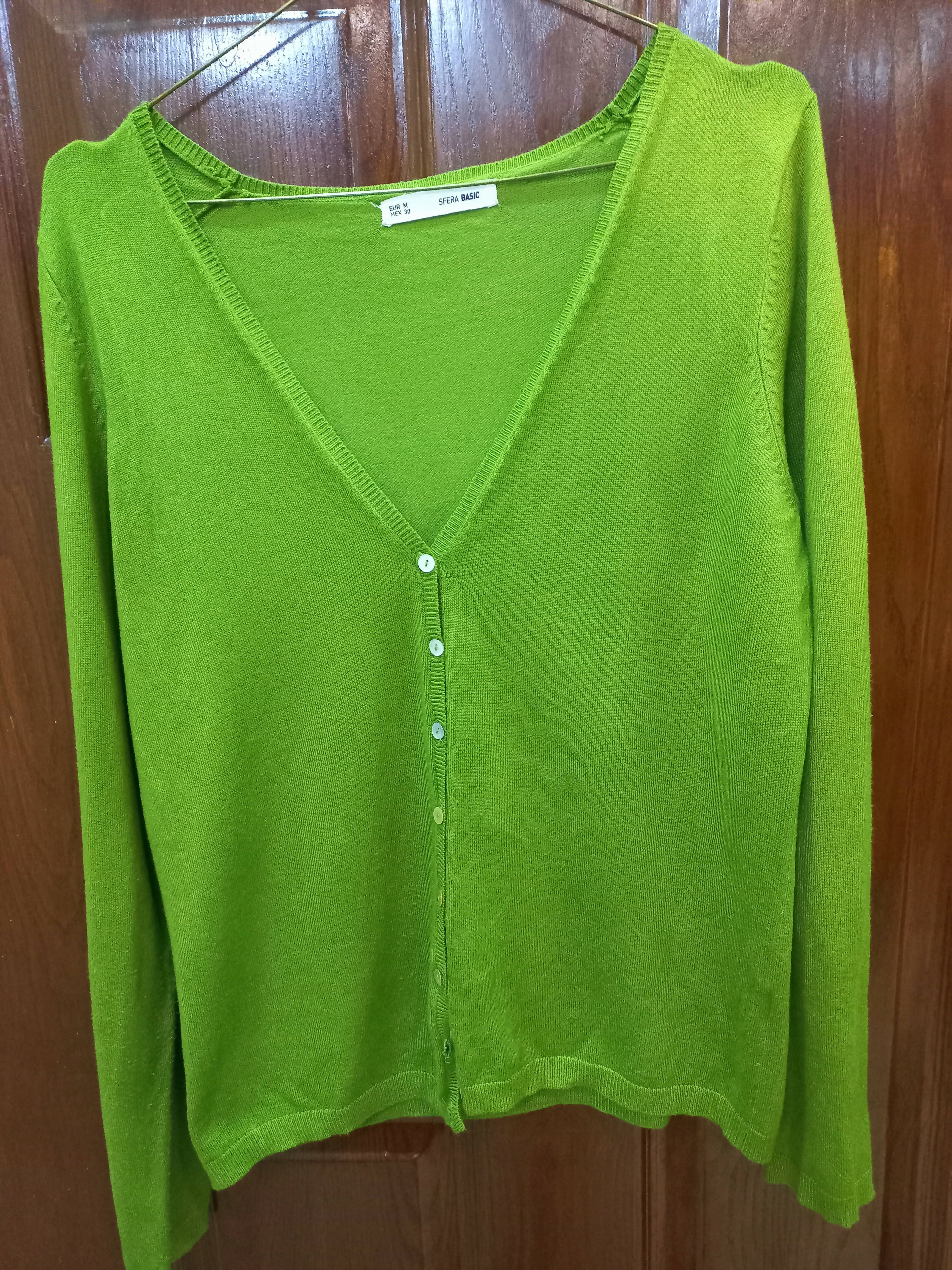 Sfera | Green Sweater | Women Sweaters & Jackets | Medium | New
