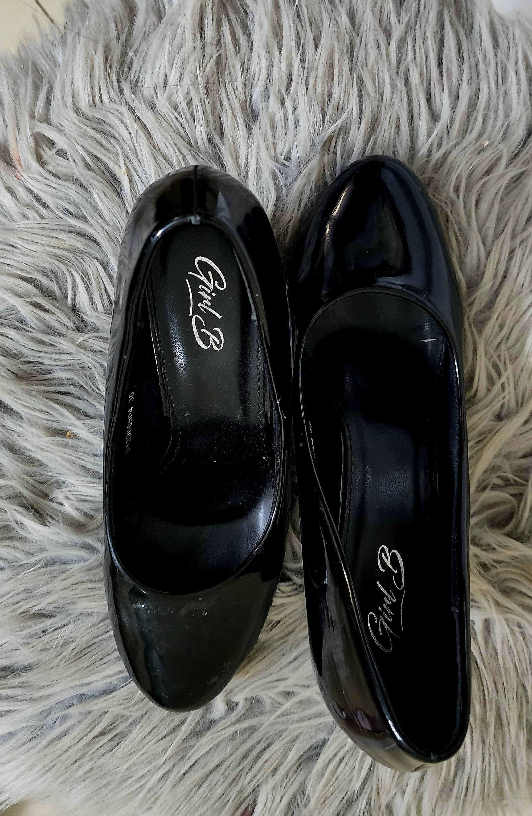 Borjan | Black heels (Size: 38 ) | Women Shoes | Worn Once