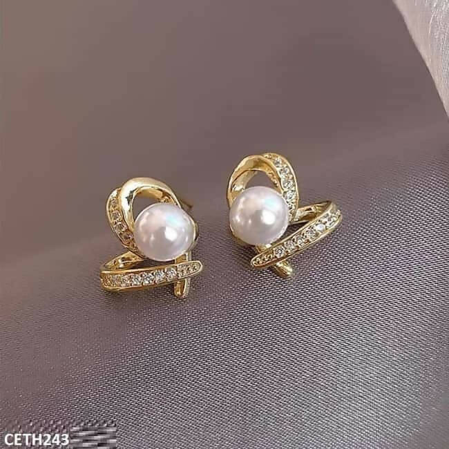 Golden Stud | Women Jewelry Earrings | New