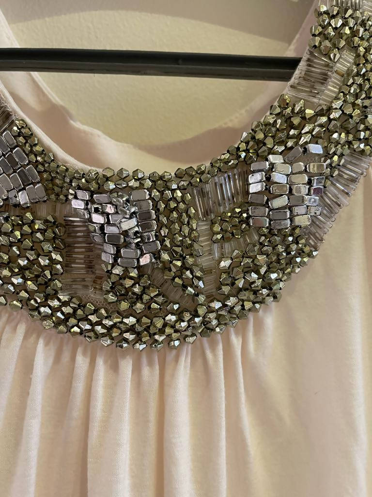 Charlotte Russe | Sleeveless Gems Neckline Top | Women Tops & Shirts | Preloved