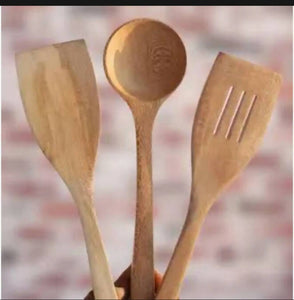Set of three wooden spoons | For Home (Kitchen) | New