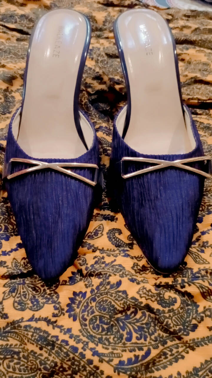 Walkeaze | Dark Blue Heels | Women Shoes | Size: 9 | New