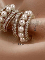 SHEIN | stud tops pearl earrings | Women Jewelry | Brand New