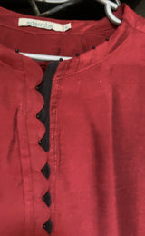 Image | Red Kurta | Women Branded Kurta | Small | Worn Once