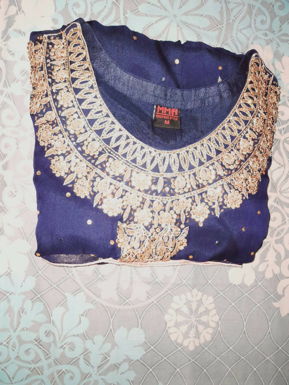 Stitched Embroidered Suit | Women Locally Made Formals | Medium | Worn Once