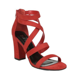 Heels | Red Block Heels | Women Shoes | Brand New