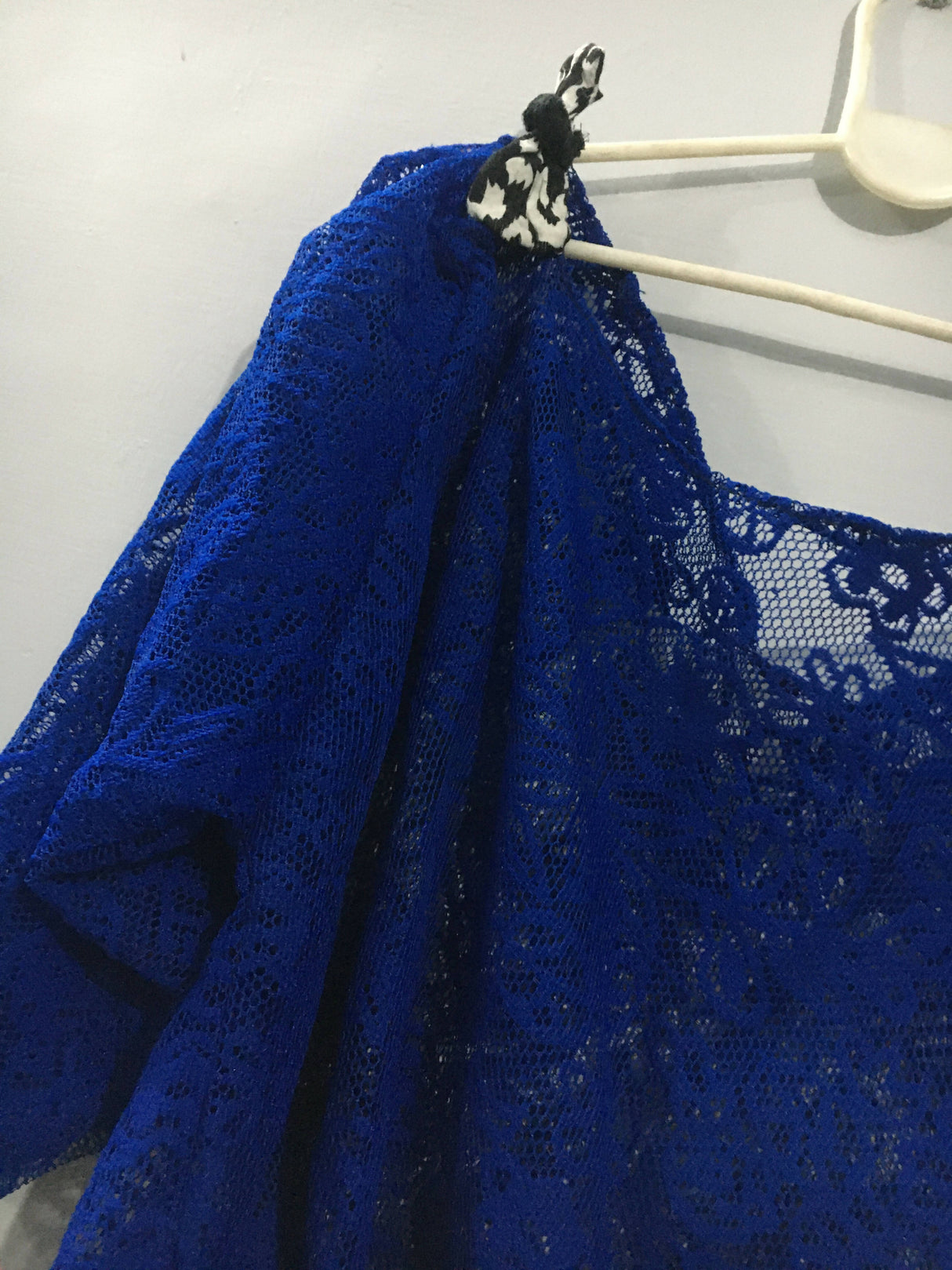 Denim 72 | Blue Off Shoulder Top | Women Tops & Shirts | Medium | Preloved